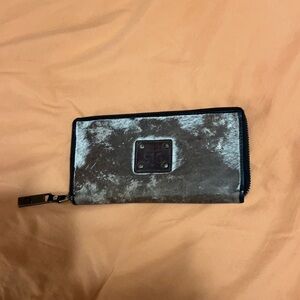 Western cow print wallet